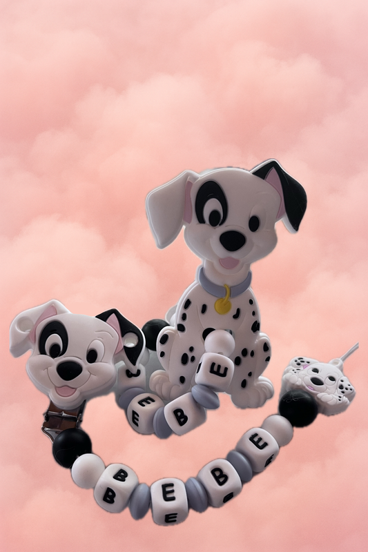 Coffret naissance Dalmatiens bleu