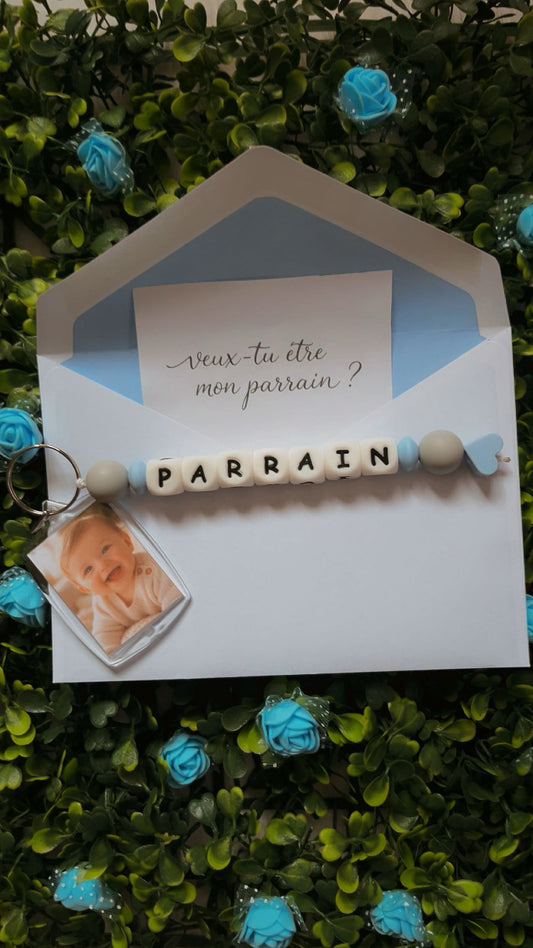 Porte clés parrain