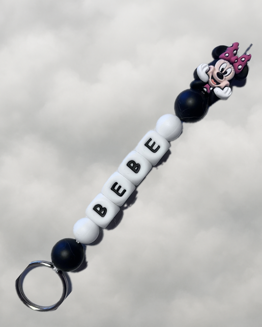 Porte clé souris fille